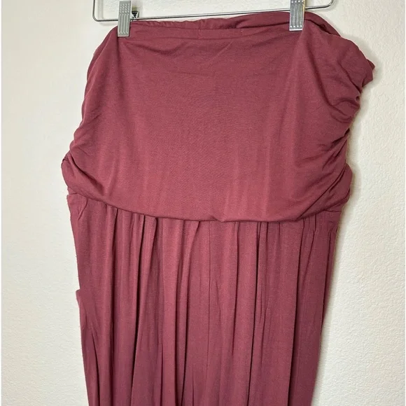 Baggy, Maroon Jumpsuit Romper - Picture 7 of 13